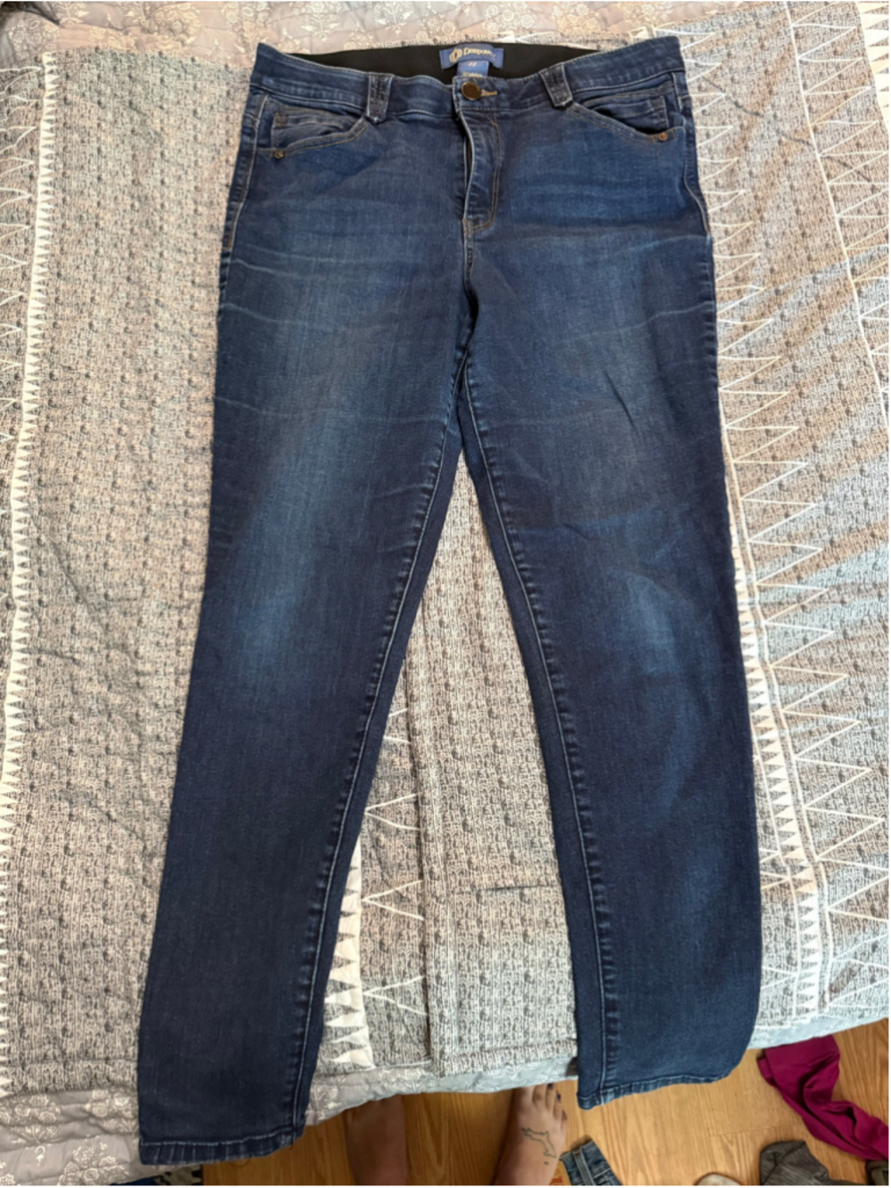 Women's Democracy Ab'solution Skinny Jeans Size 12 Blue